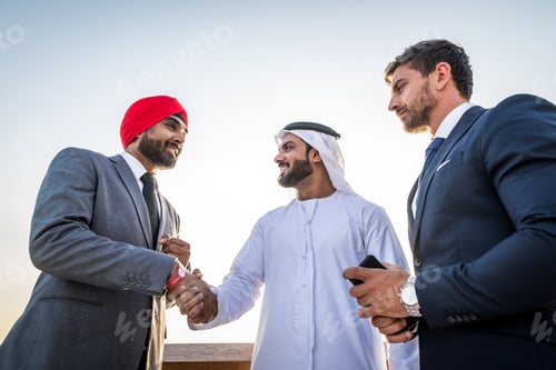Preview: Multi-ethnic business team meeting