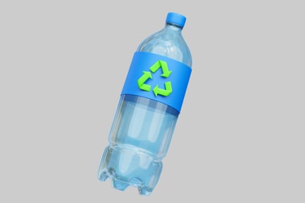 Preview: 3D Recycling Plastic Bottle
