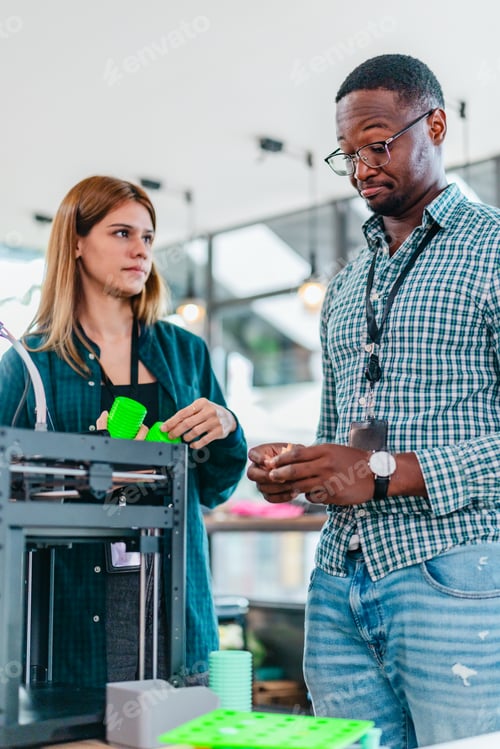 Preview: Two Product Designers Testing 3D Printed Prototypes