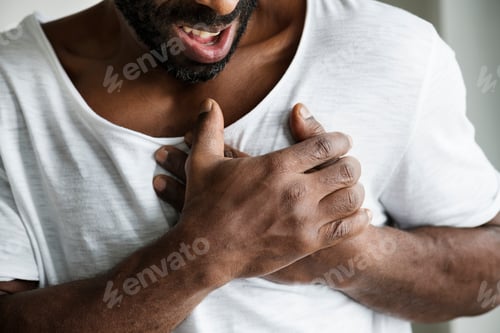 Preview: Black man having a heart attack