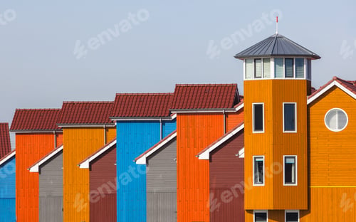 Preview: Terraced Colorful Houses