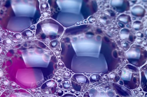 Preview: Background close-up view of soup suds