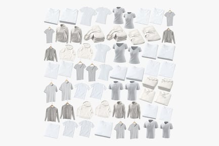 Preview: Apparel Assortment: Crew & V-neck T-shirts, Standard Hoodies