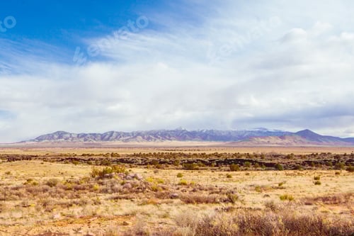 New Mexico Landscape in USA