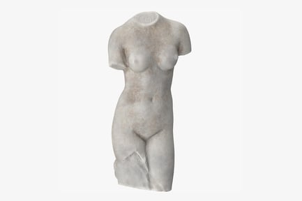 Preview: Venus de Milo Torso - Classical Sculpture Fragment