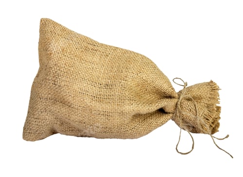 Preview: Textile sack with empty space
