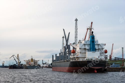 Preview: Ship transshipment of the port channel. ❤️ nominated 💔