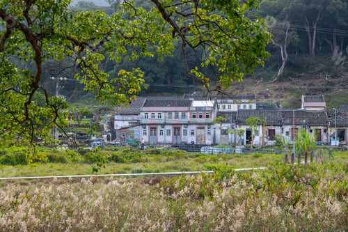 Preview: Hong Kong 21 January 2022: Hong Kong old style house in So Lo Pun