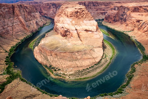 Preview: Horseshoe bend, Colorado River meander, Arizona United States