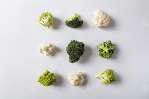 Preview: Cauliflower, broccoli and romanesco cauliflower