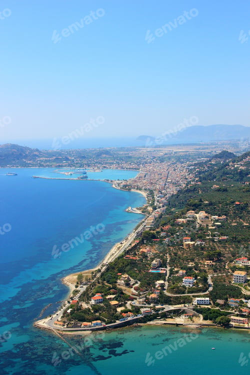 Preview: Aerial view on Zakynthos Greece