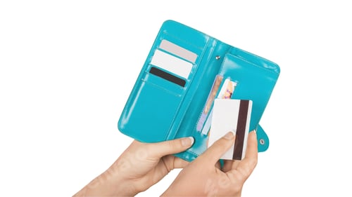 Preview: credit card isolate, isolated on white