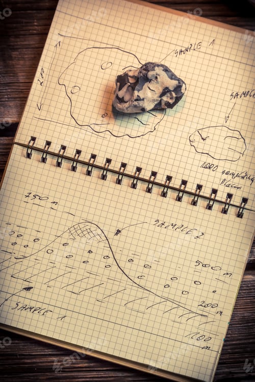 Preview: Description of the samples at a geography lesson