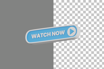Preview: Watch Now Button 3D Icon