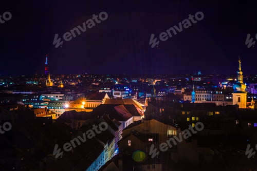 Preview: View of prague rooftops in Old Town Prague, Czech Republich