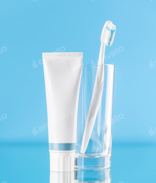 Preview: Toothpaste and toothbrush