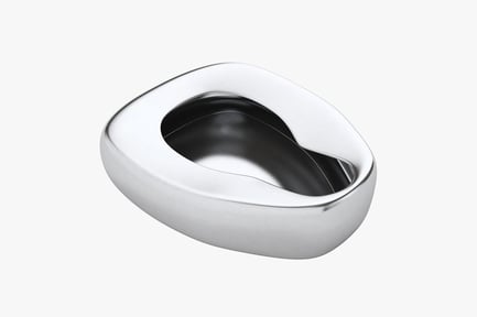 Preview: Metal Bedpan - Hospital Patient Care