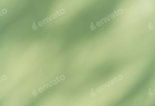 Preview: Empty green concrete wall with shadow sunlight overlay well space for text