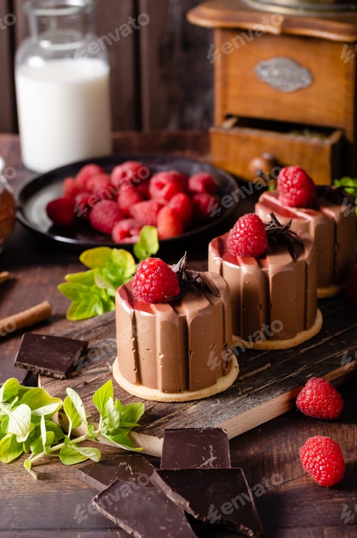 Preview: Homemade chocolate mini cakes