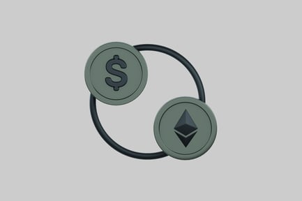 Preview: Cryptocurrency exchange graphic