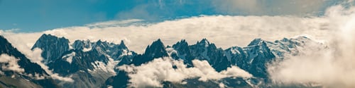 Preview: Panorama of the Grand Jurasses and Mont Blanc