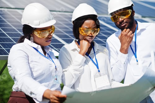 Preview: Africa solar energy concept