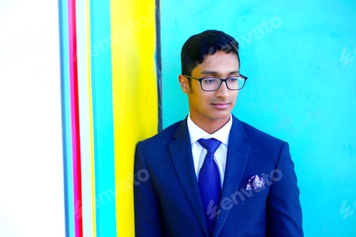 Preview: Senior class 2021 man in a suit diversity