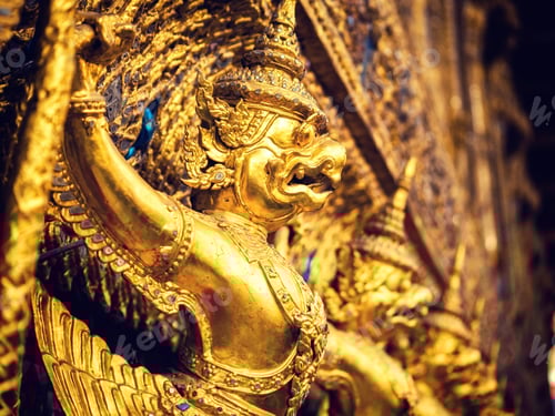 Preview: Grand palace Garuda Wat Phra Kaew Bangkok