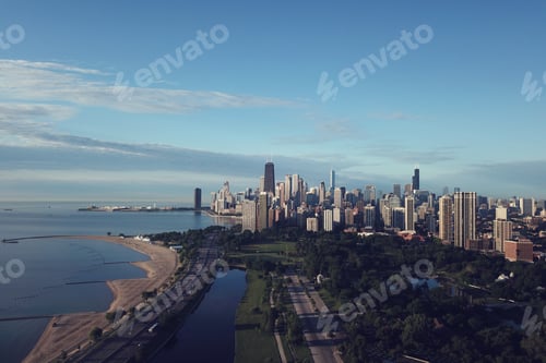 Preview: view of downtown Chicago