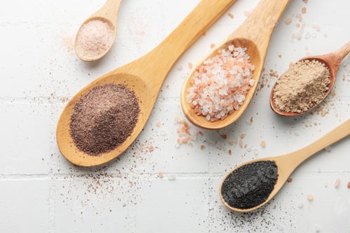 Preview: Spoon with assorted speciality salt