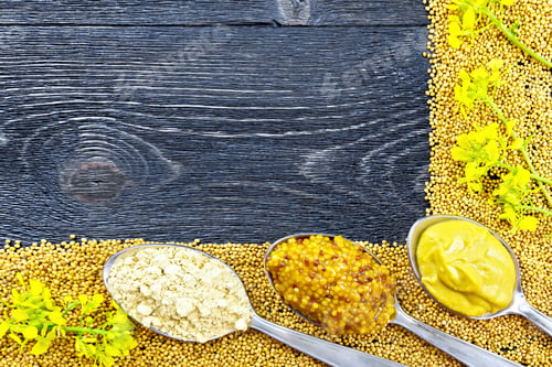 Preview: Mustard different in spoons frame