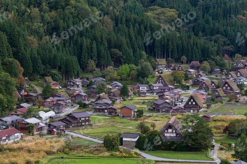 Preview: Japanese Shirakawago village