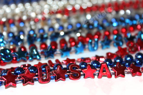 Preview: USA Red White and Blue Necklaces