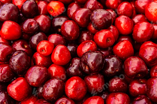 Preview: cherry Fruit Background, cherry Texture Pattern