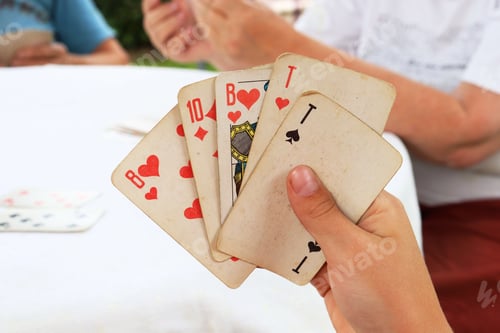 Preview: Playing cards in summer