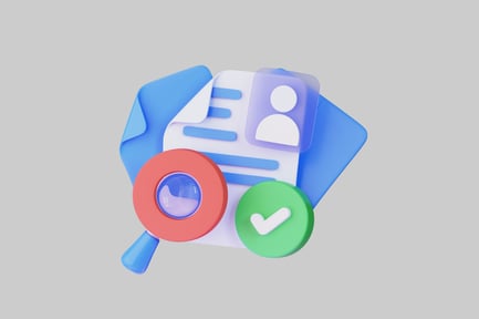 Preview: Job application approval process illustration