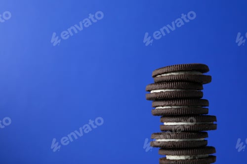Preview: 16.02.2022 - Odessa, Ukraine: Concept of tasty cookie with Oreo