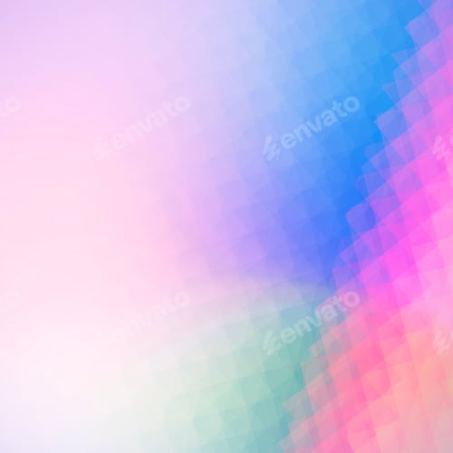 Preview: Ombre colorful mosaic background illustration