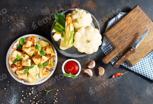 Preview: fried vegetables
