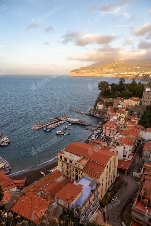 Preview: Touristic Town, Sorrento, Italy. Amalfi Coast.