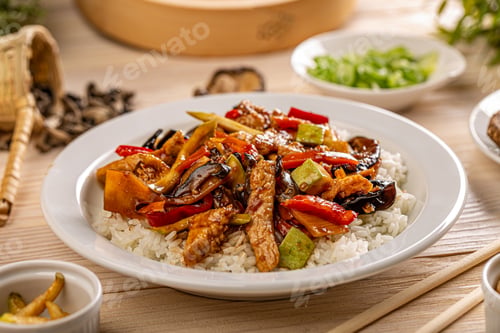 Preview: Asian food menu