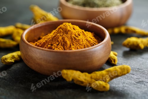 Preview: Turmeric in a bowl