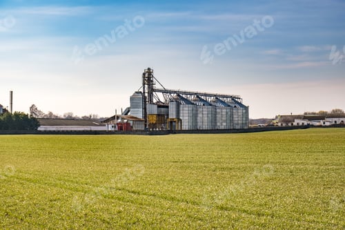 Preview: agro-processing and manufacturing plant for processing and silver silos