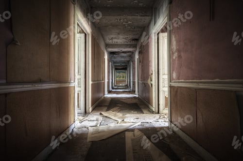 Preview: Inside of an abandoned ruined building