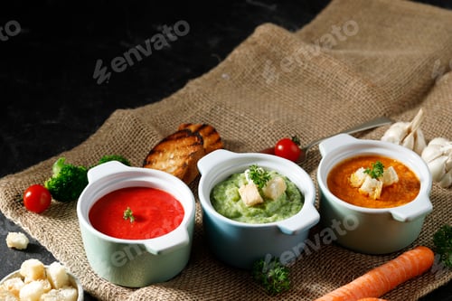 Preview: Tomato, Broccoli, and Carrot Soup