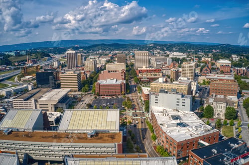 Preview: Aerial View of Downtown Chattanooga