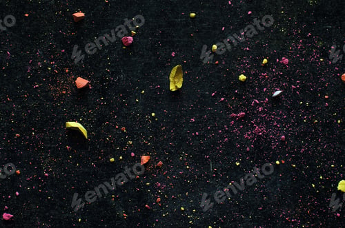 Preview: Colorful dust like the stars in the space