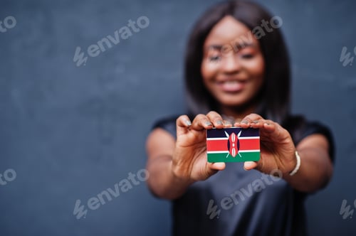 Preview: Portrait of beauty young black woman