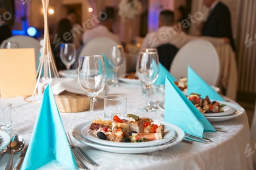 Preview: Fancy appetizers at an event