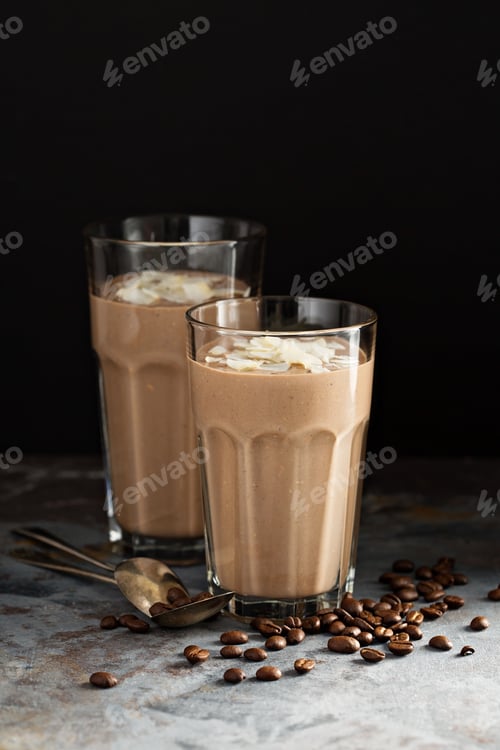 Preview: Coffee smoothie with coconut